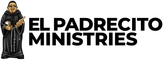 El Padrecito Ministries text logo with Padrecito