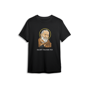 Camiseta de San Padre Pio (manga corta)